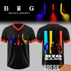 BigBang BiiiG 20th Anniversary Football Jersey 3