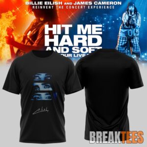 Billie Eilish Hit Me Hard and Soft The Tour 2026 2D T-Shirt