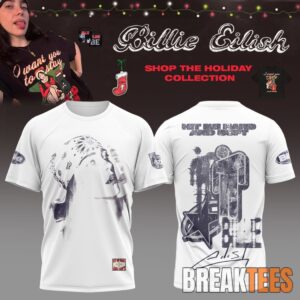 Billie Eilish Hit Me Hard and Soft The Tour 2026 3D T-Shirt