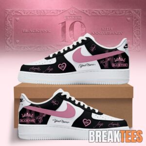 Blackpink 10th Anniversary Premium AF1 Sneakers