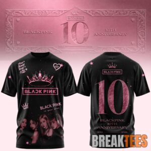 Blackpink 10th Anniversary Special T-Shirt