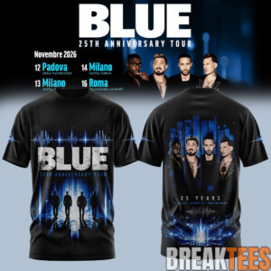 Blue 25th Anniversary Tour Special T-Shirt