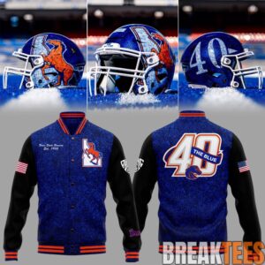 Boise State Broncos Celebrating 40 Years of The Blue Jacket