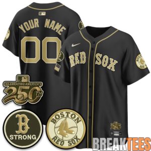 Boston Red Sox 2026 Armed Forces Day 'Boston Strong' Custom Baseball Jersey 4 Boston Red Sox 2026 Armed Forces Day 'Boston Strong' Custom Baseball Jersey 4