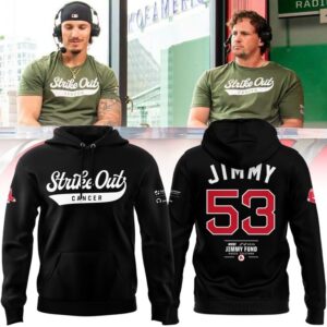 Boston Red Sox Strike out cancer Hoodie 2026