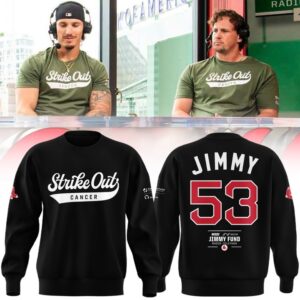 Boston Red Sox Strike out cancer Sweatshirt 2026 2 Boston Red Sox Strike out cancer Sweatshirt 2026 2