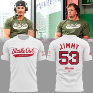 Boston Red Sox Strike out cancer T-shirt 2026 1