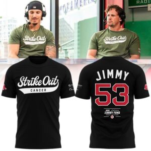 Boston Red Sox Strike out cancer T-shirt 2026 2