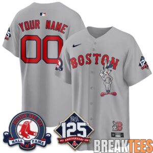Boston Red Sox x Bunny Premier Custom Baseball Jersey 2