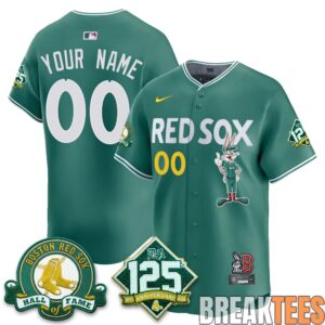 Boston Red Sox x Bunny Premier Custom Baseball Jersey 3