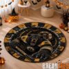 Buffalo Sabres Special Halloween Round Quilted Rug