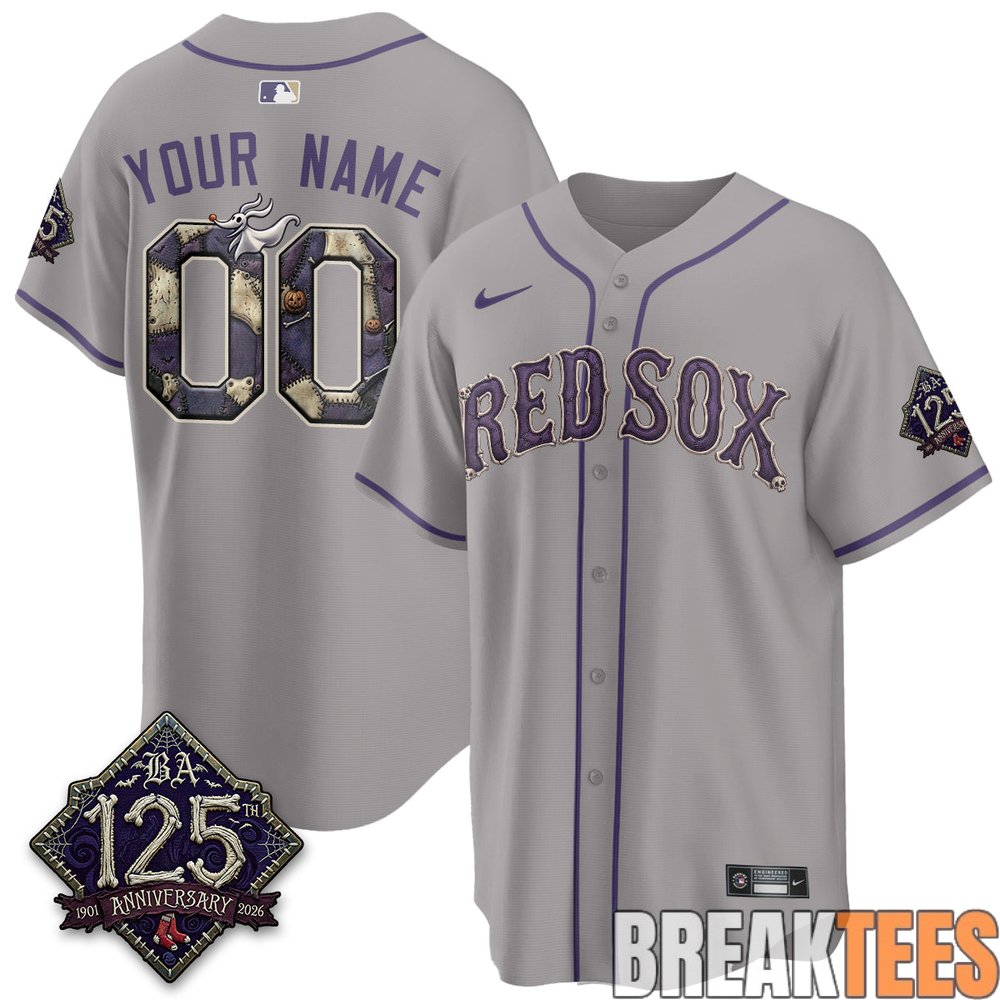 Boston Red Sox x Halloween Nightmare Limited Custom Jersey Boston Red Sox x Halloween Nightmare Limited Custom Jersey