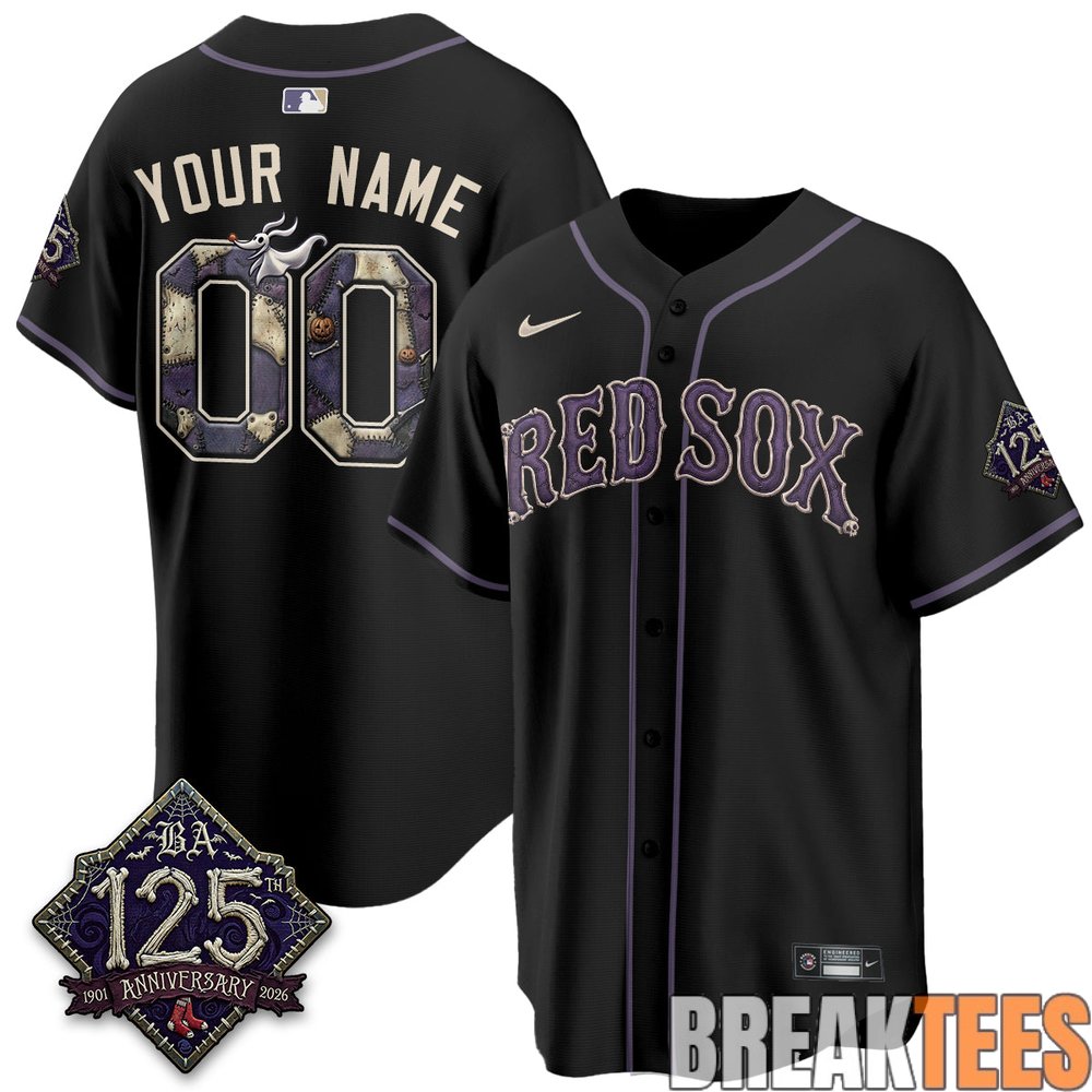 Boston Red Sox x Halloween Nightmare Limited Custom Jersey Boston Red Sox x Halloween Nightmare Limited Custom Jersey