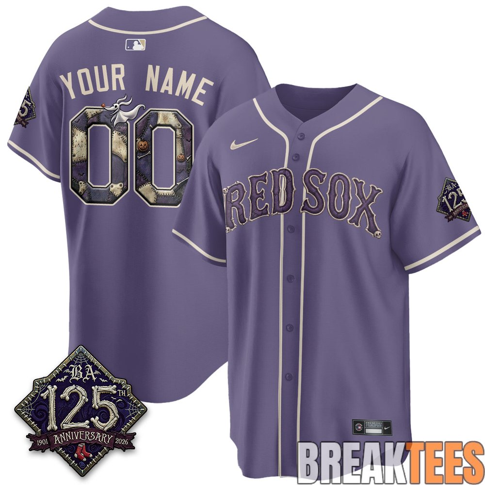 Boston Red Sox x Halloween Nightmare Limited Custom Jersey Boston Red Sox x Halloween Nightmare Limited Custom Jersey