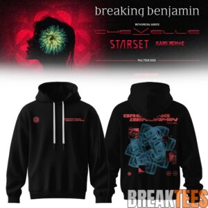 Breaking Benjamin American Tour 2026 3D Graphic Hoodie