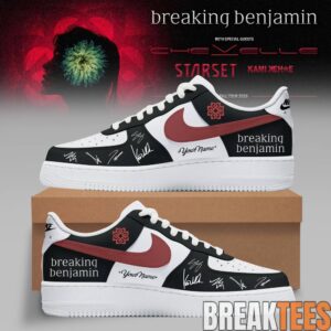 Breaking Benjamin American Tour 2026 Custom AF1 Shoes