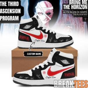 Bring Me The Horizon “The Third Ascension Program 2026” Signature AJ1 Shoes