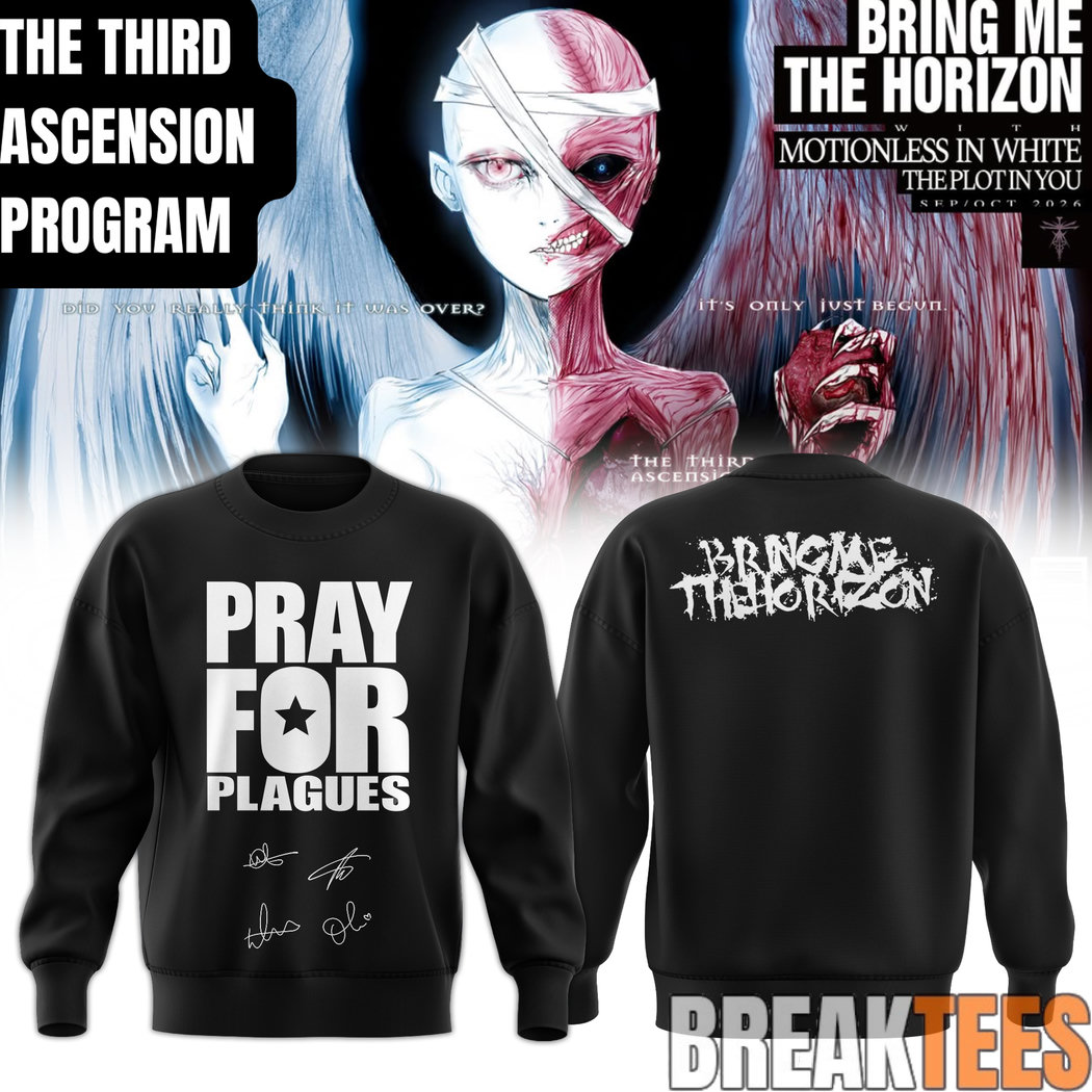 Bring Me The Horizon “The Third Ascension Program 2026” Special Sweatshirt Bring Me The Horizon “The Third Ascension Program 2026” Special Sweatshirt