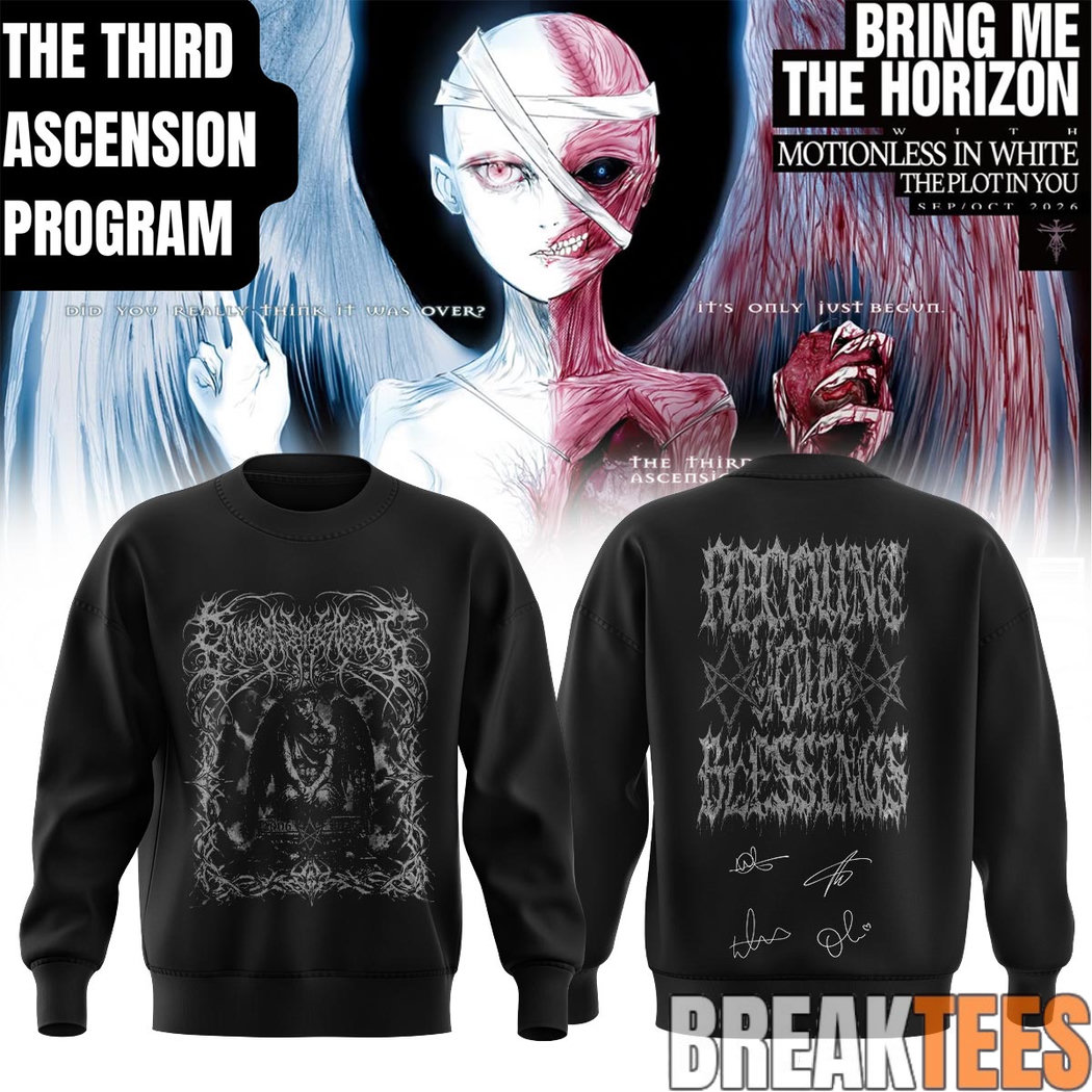 Bring Me The Horizon “The Third Ascension Program 2026” Special Sweatshirt Bring Me The Horizon “The Third Ascension Program 2026” Special Sweatshirt
