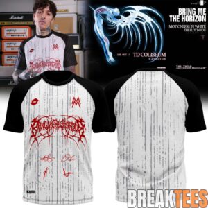 Bring Me the Horizon Limited signed Football Jersey 1