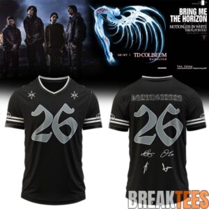 Bring Me the Horizon Limited signed Football Jersey 4