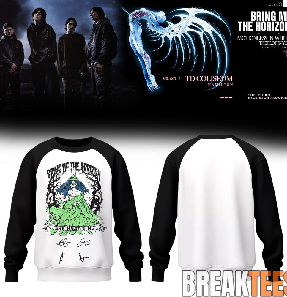 Bring Me the Horizon Limited signed Sweatshirt Bring Me the Horizon Limited signed Sweatshirt
