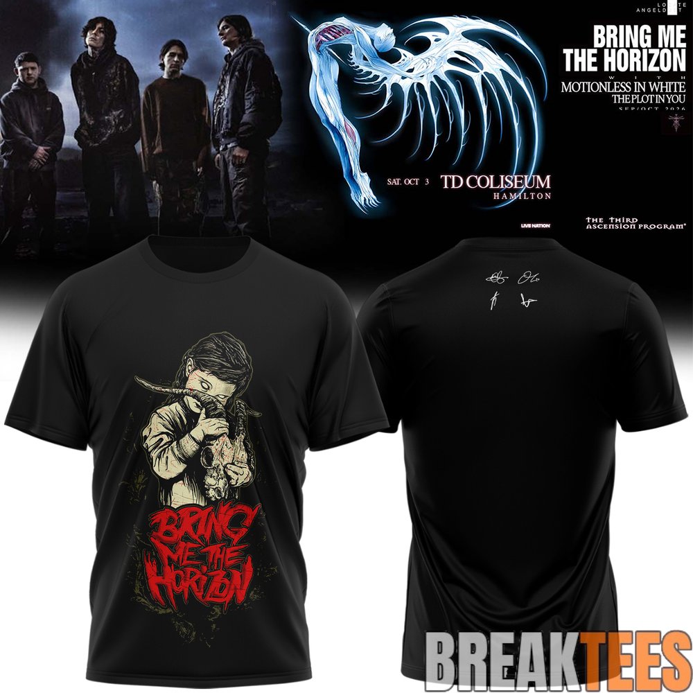 Bring Me the Horizon Limited signed T-Shirt Bring Me the Horizon Limited signed T-Shirt