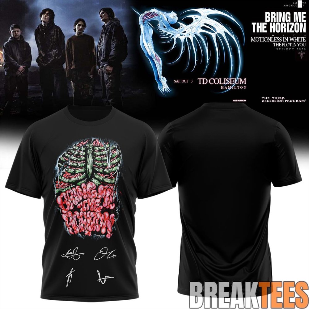 Bring Me the Horizon Limited signed T-Shirt Bring Me the Horizon Limited signed T-Shirt
