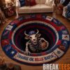 Baltimore Ravens 2026 Halloween Quilted Round Rug – Limited Edition