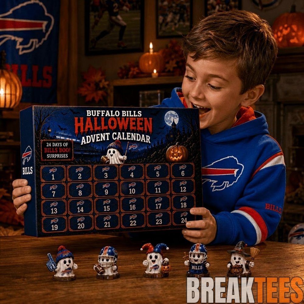 Buffalo Bills Halloween 2026 Advent Calendar 24 Days Countdown Figurine Set Buffalo Bills Halloween 2026 Advent Calendar 24 Days Countdown Figurine Set