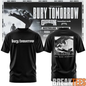 Bury Tomorrow – ‘Will You Haunt Me’ Australian Tour 2026 Limited T-Shirt 4