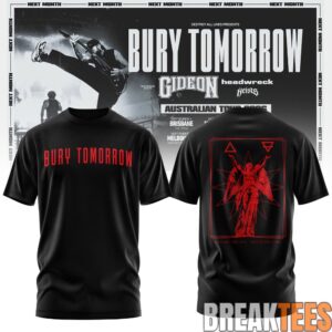 Bury Tomorrow – ‘Will You Haunt Me’ Australian Tour 2026 Limited T-Shirt 5