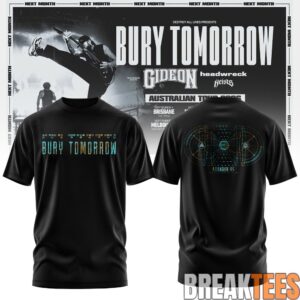 Bury Tomorrow – ‘Will You Haunt Me’ Australian Tour 2026 Limited T-Shirt 6