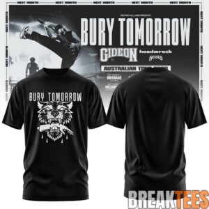 Bury Tomorrow – ‘Will You Haunt Me’ Australian Tour 2026 T-Shirt 2D