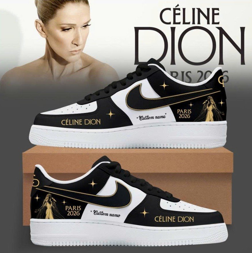 Céline Dion ”Étoile” Le Grand Retour Customize AF1 Shoes Céline Dion ”Étoile” Le Grand Retour Customize AF1 Shoes