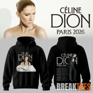 Céline Dion LIVE IN PARIS 2026 Special Hoodie