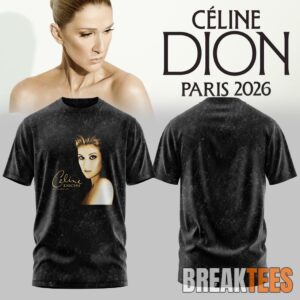 Céline Dion LIVE IN PARIS 2026 Special T-Shirt