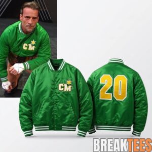 CM Punk SummerSlam 20 Years North Stars Jacket