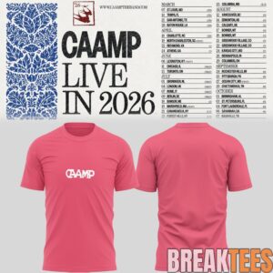 Caamp Live in 2026 Special T-Shirt 2D 1