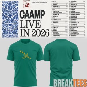 Caamp Live in 2026 Special T-Shirt 2D 2