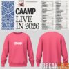Jonas Brothers The Burning Up Tour Sweatshirt