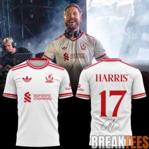 Calvin Harris From Liverpool to Ibiza! Jersey Shirt
