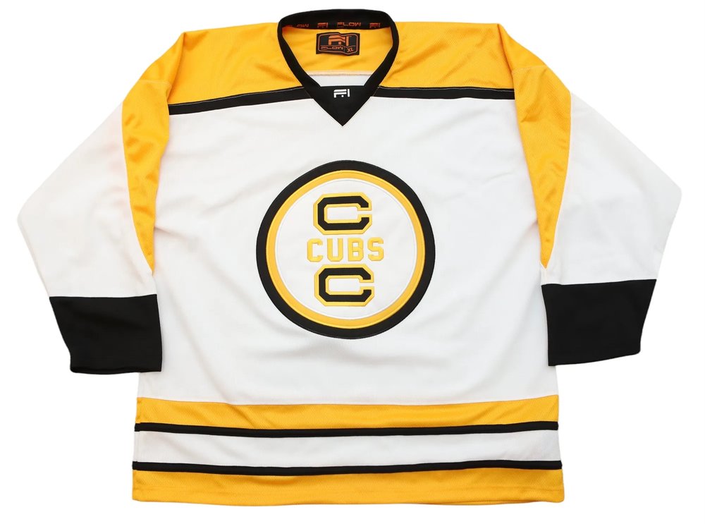 Cape Cod Cubs 1970s White Hockey Jersey Cape Cod Cubs 1970s White Hockey Jersey