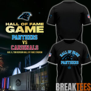 Carolina Panthers – Hall of Fame Game 2026 Limited Edition T-Shirt