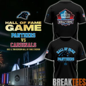 Carolina Panthers - Hall of Fame Game 2026 T-Shirt 2 Carolina Panthers Hall of Fame Game 2026 T Shirt 3.jpg