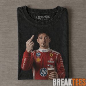 Charles Leclerc F1 Middle Finger Tee