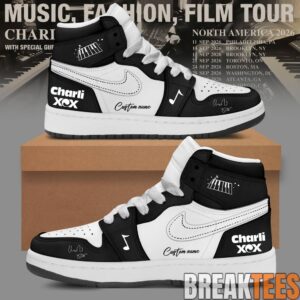 Charli XCX Music Fashion Film Personalized Premium AJ1 Sneakers