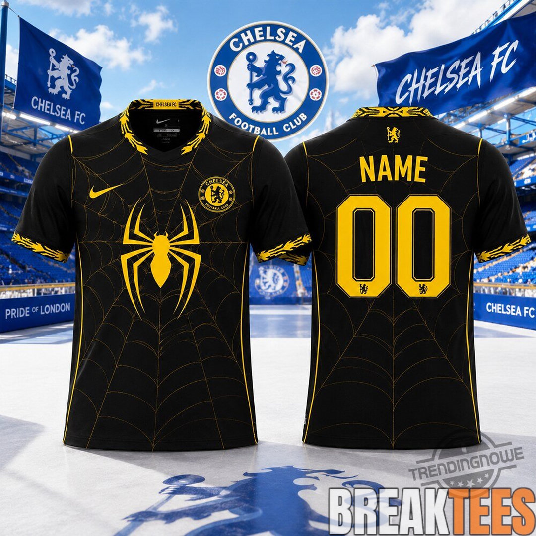 Chelsea FC 2026 Spider-Man Brand New Day Football Jersey Chelsea FC 2026 Spider-Man Brand New Day Football Jersey