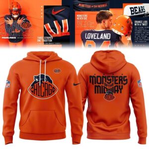 Chicago Bears - Return of the Monters - Rivalries 2026 Hoodie 3