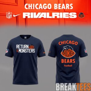 Chicago Bears - Return of the Monters - Rivalries 2026 T-Shirt